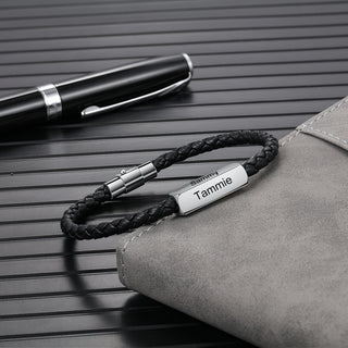 Engraving Stainless Steel Bracelet