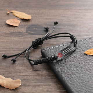 Engraving Stainless Steel Bracelet