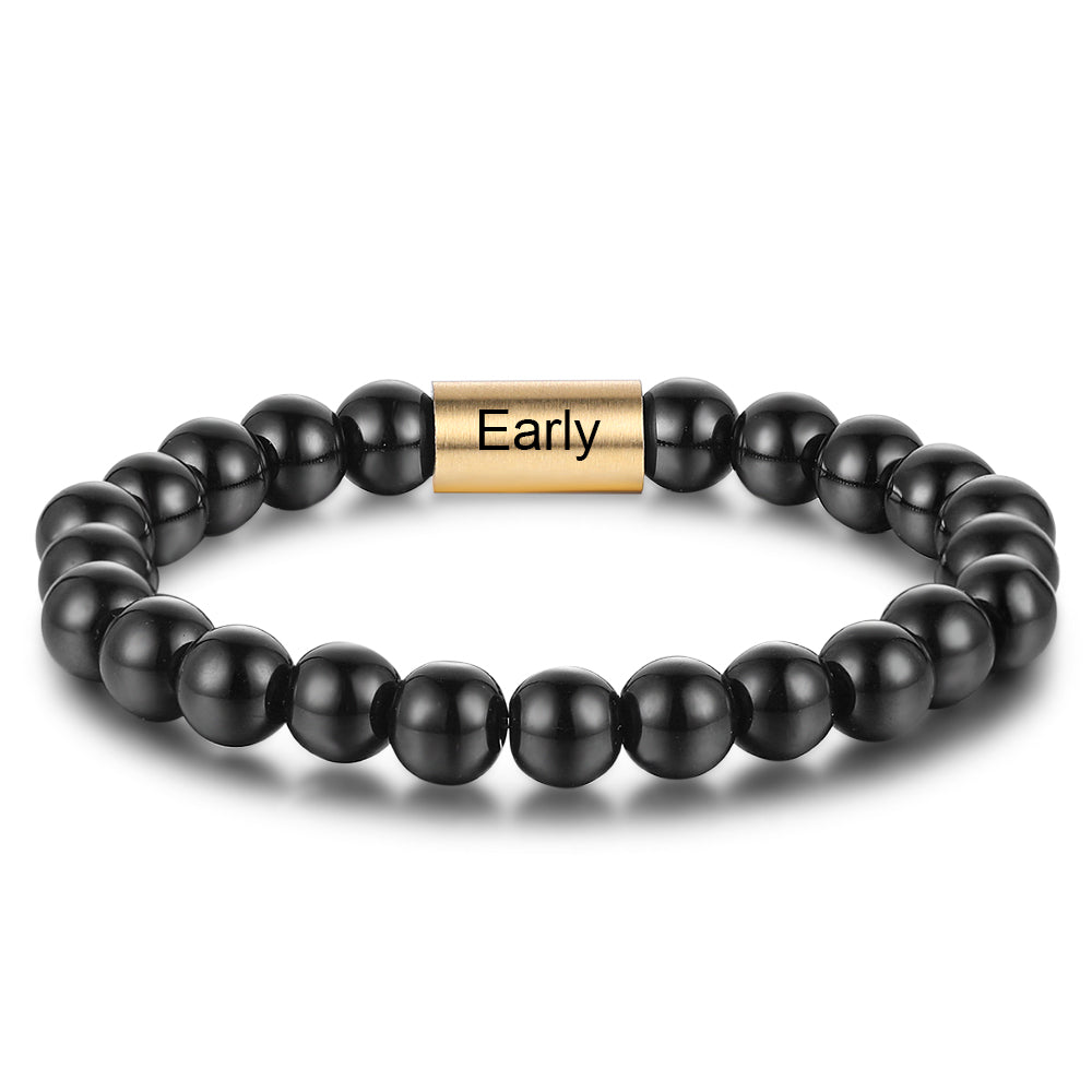 Engraving Stainless Steel Bracelet