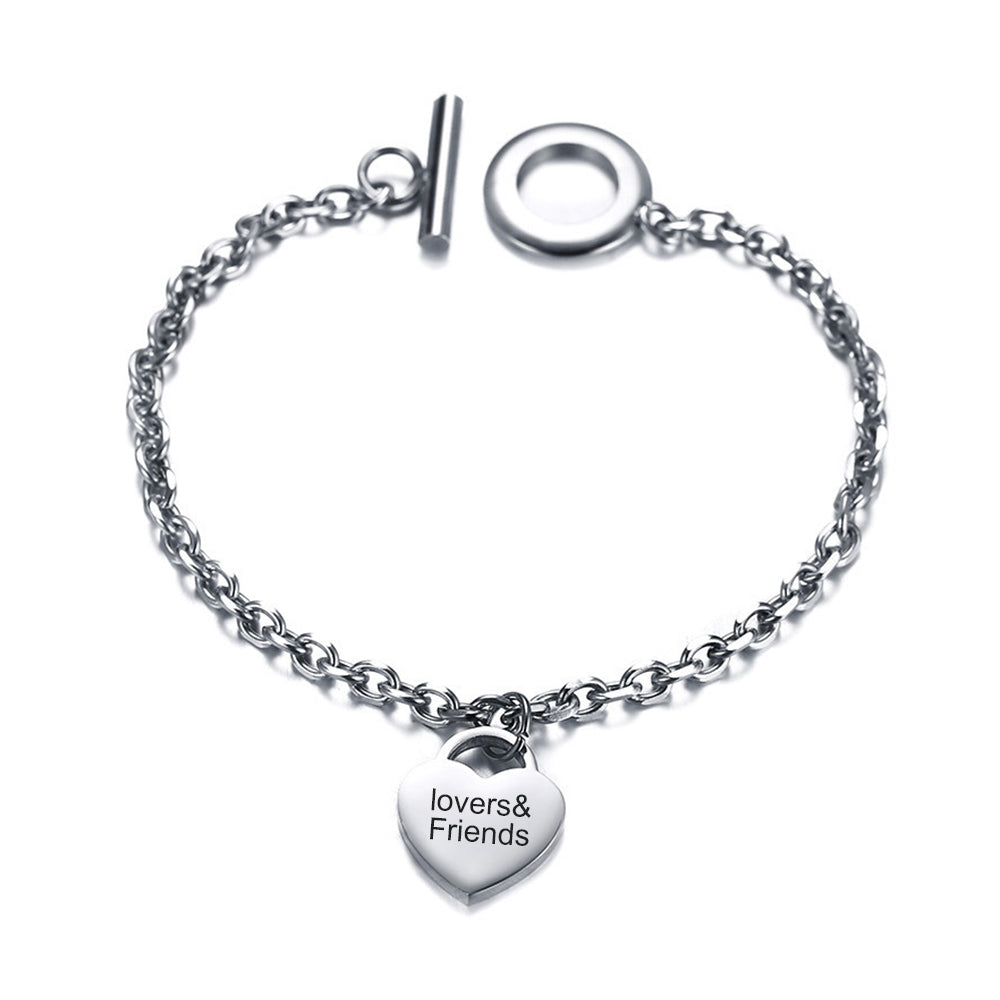Stainless Steel Medical Mens Bracelet