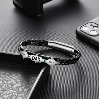 Personalized Stainless Steel Bracelet