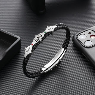 Personalized Stainless Steel Bracelet