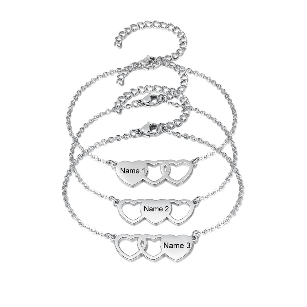 Personalized Stainless Steel Bracelet