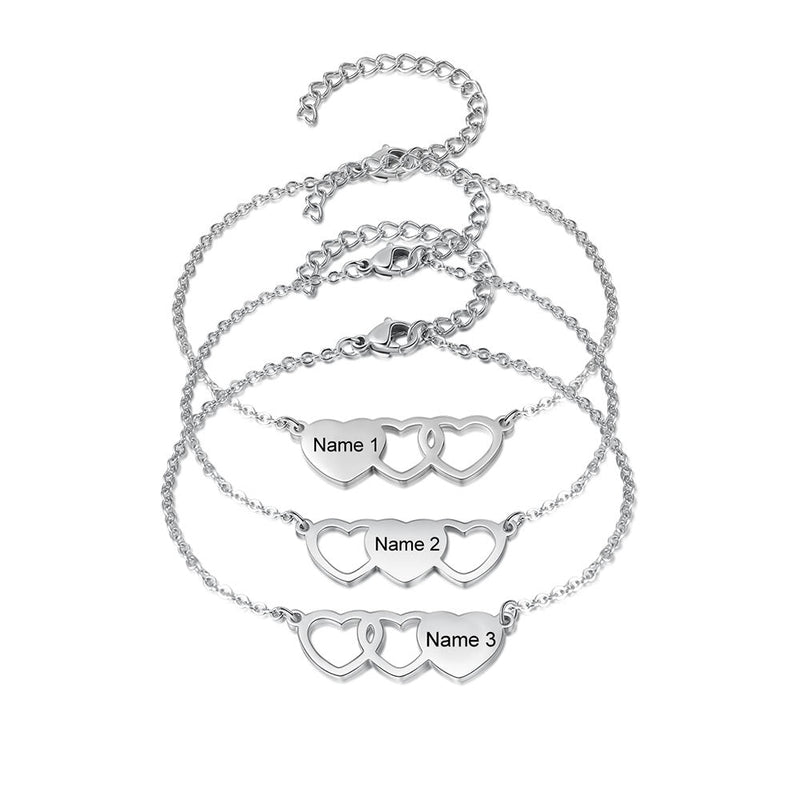 Personalized Stainless Steel Bracelet