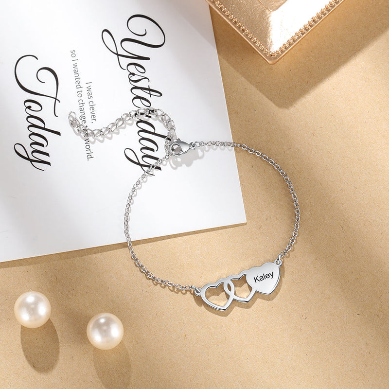 Personalized Stainless Steel Bracelet