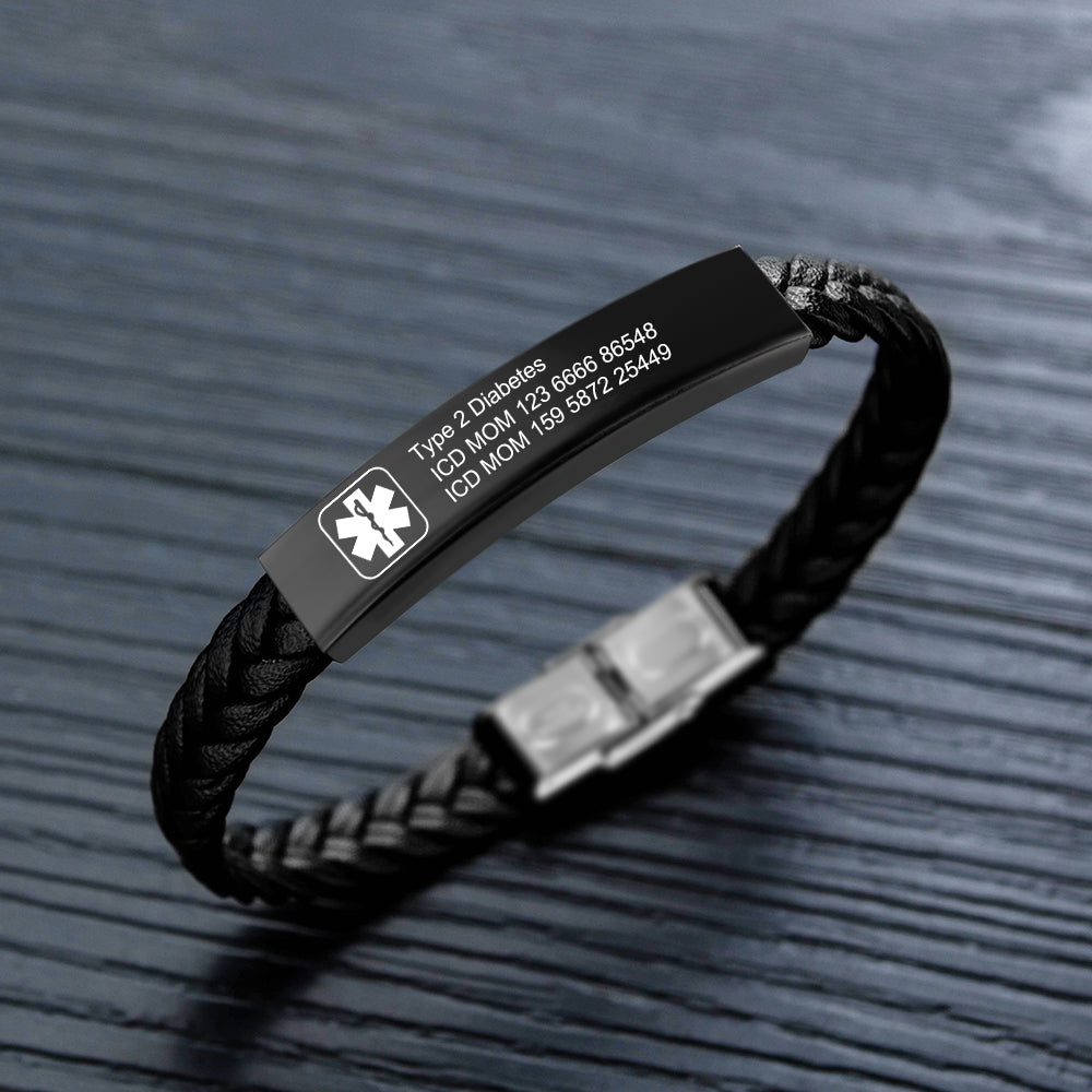 Engraving Stainless Steel Bracelet
