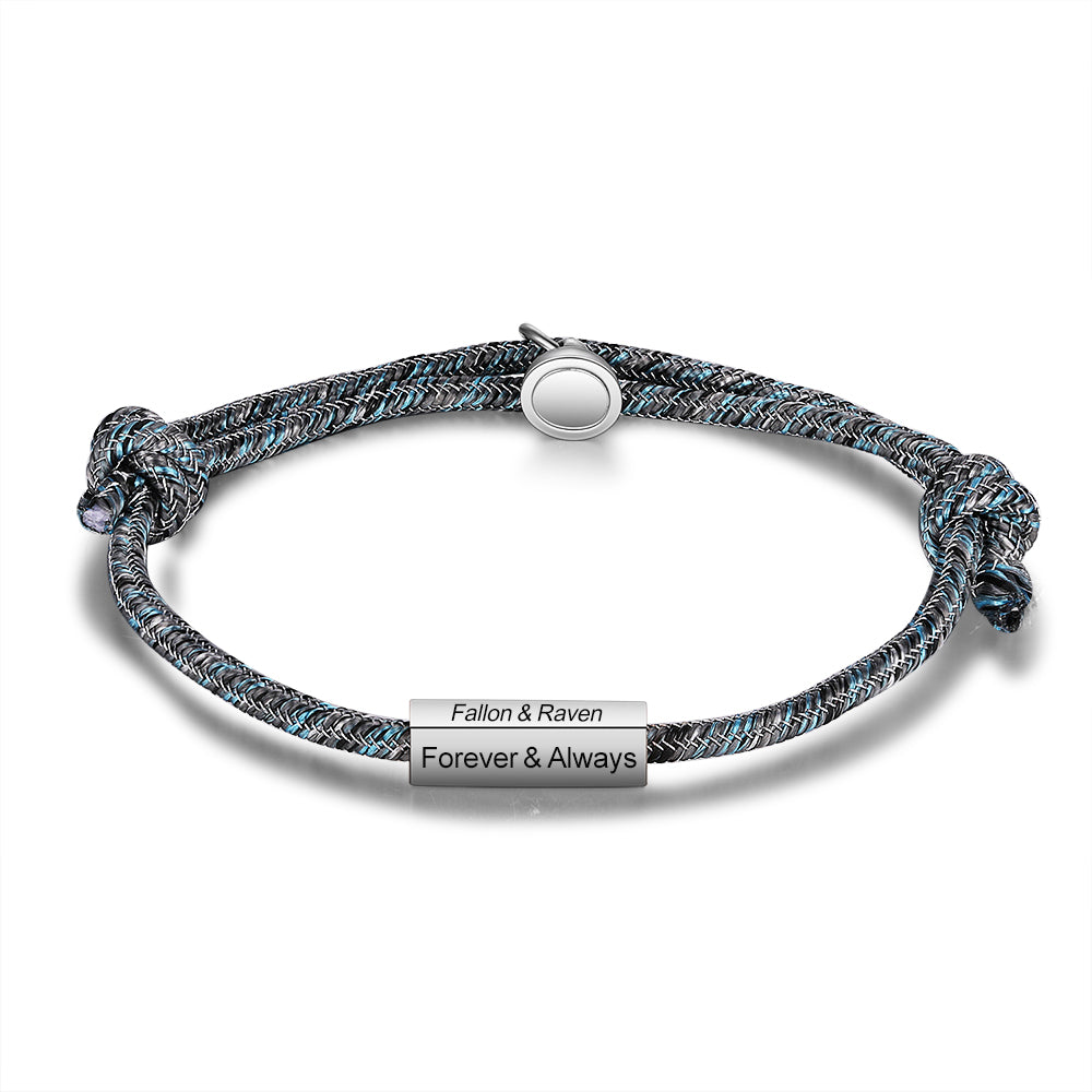 Engraving Stainless Steel Bracelet