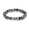 Best Product Engraved Rhodium Plated Bracelet