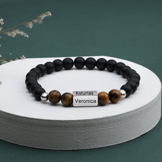 Engraving Stainless Steel Bracelet