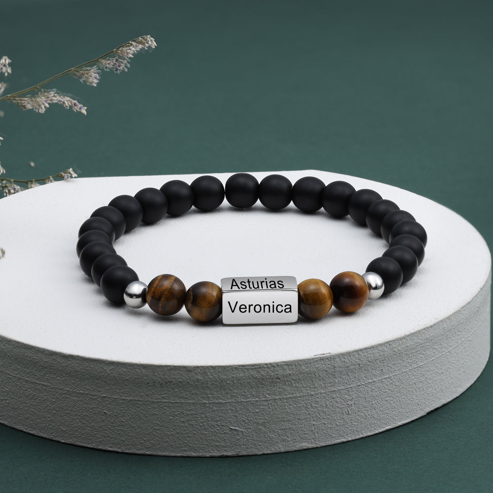Engraving Stainless Steel Bracelet