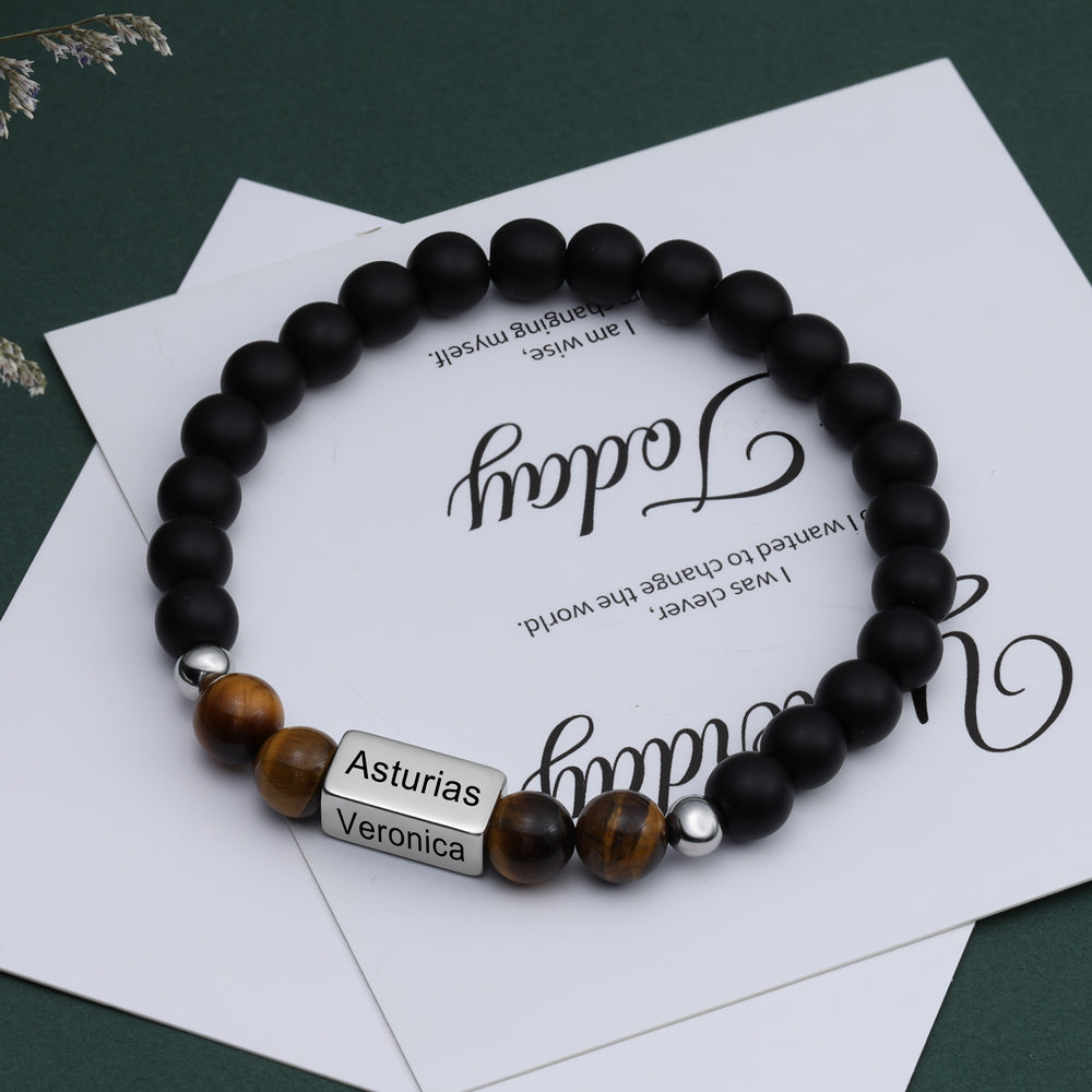 Engraving Stainless Steel Bracelet