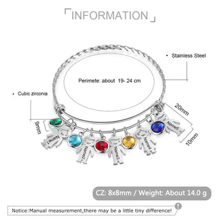 Stainless Steel Baby Bangle Bracelet