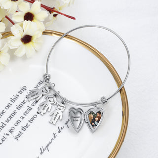 Personalized Stainless Steel Bracelet