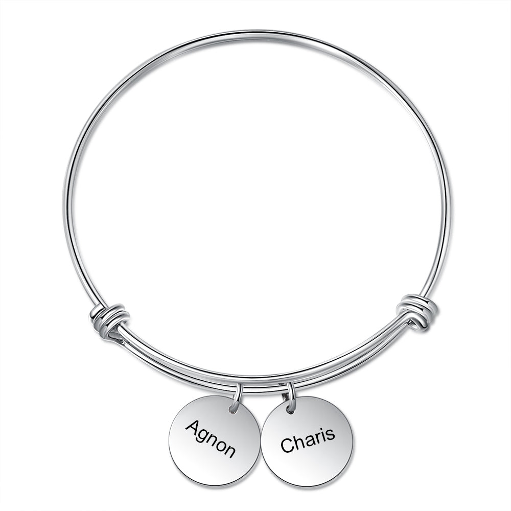 Personalized Stainless Steel Bracelet