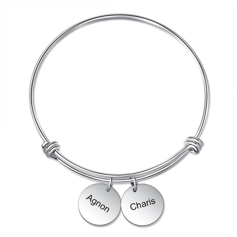 Personalized Stainless Steel Bracelet