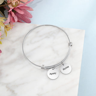 Personalized Stainless Steel Bracelet