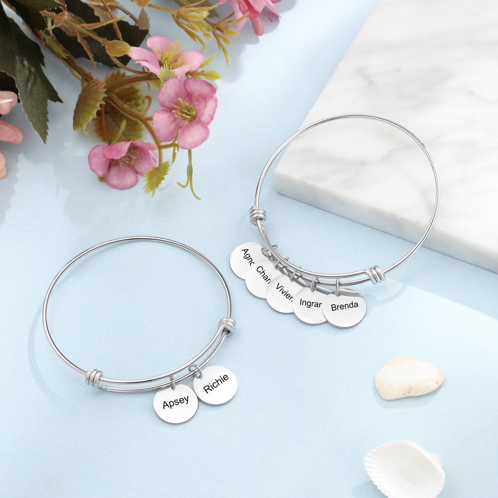 Personalized Stainless Steel Bracelet