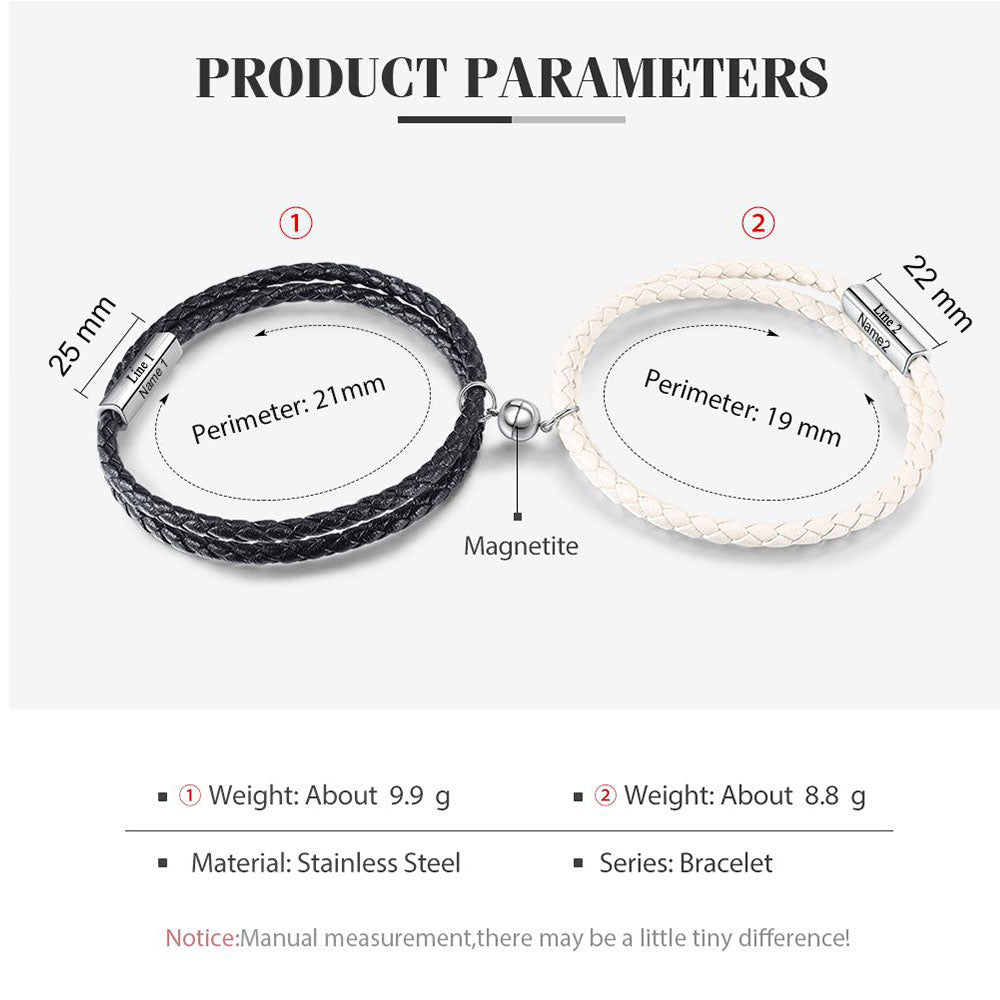 Personalized Stainless Steel Bracelet