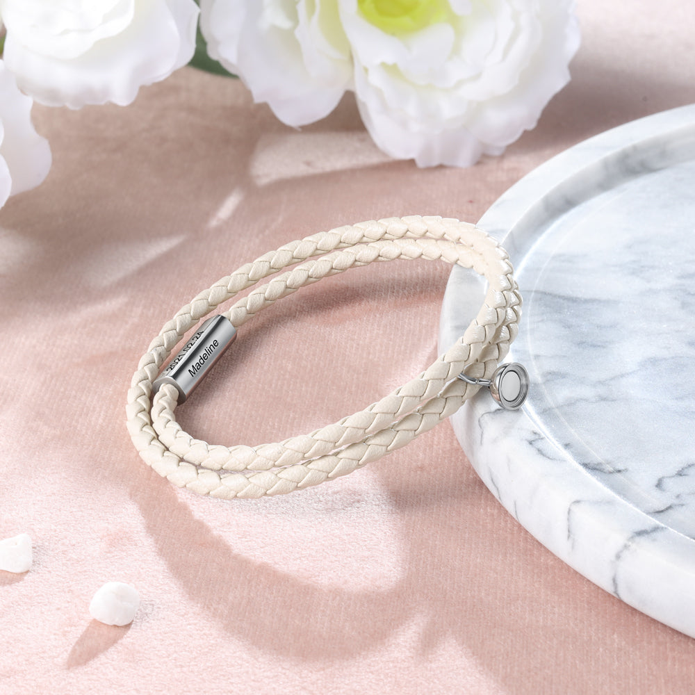 Personalized Stainless Steel Bracelet