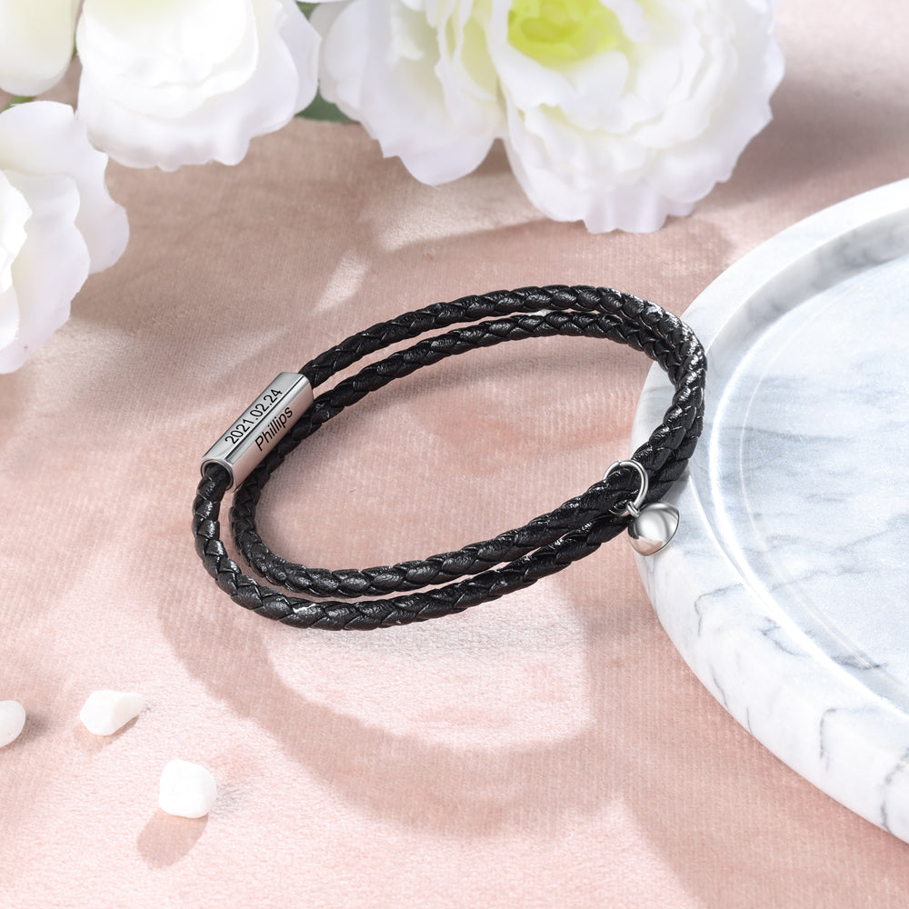 Personalized Stainless Steel Bracelet