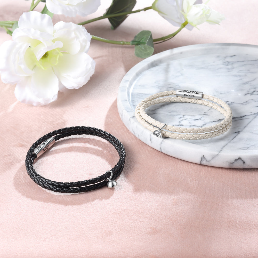 Personalized Stainless Steel Bracelet