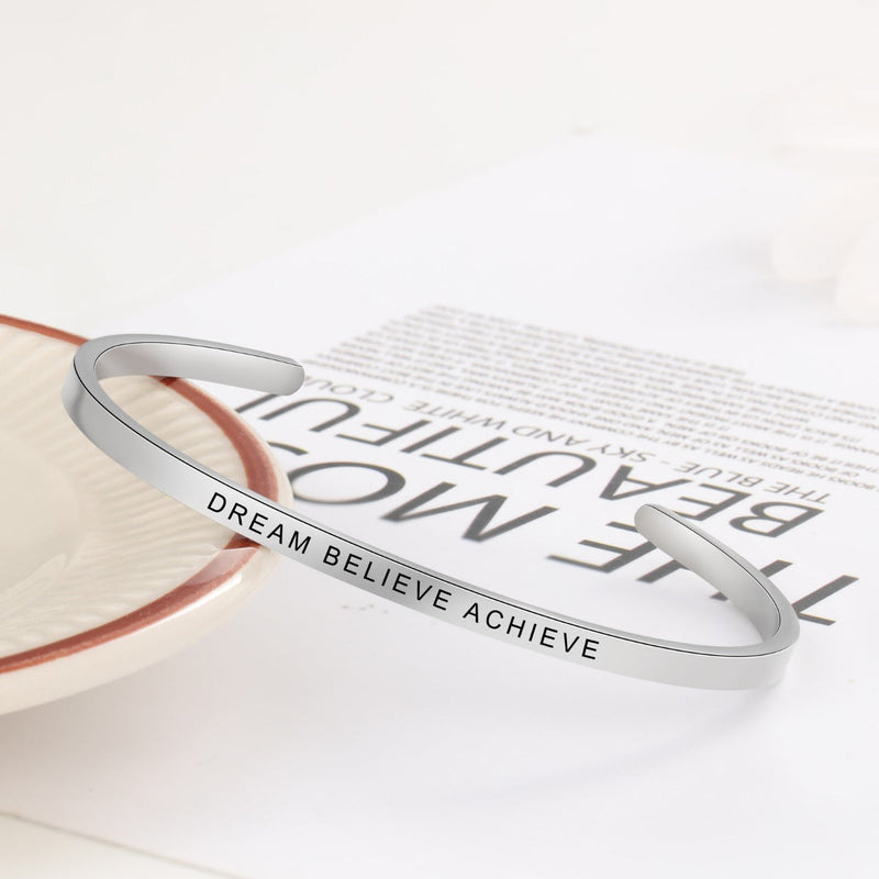 Custom Stainless Steel Bangle Bracelet