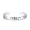 Stainless Steel Birthflower Bracelet
