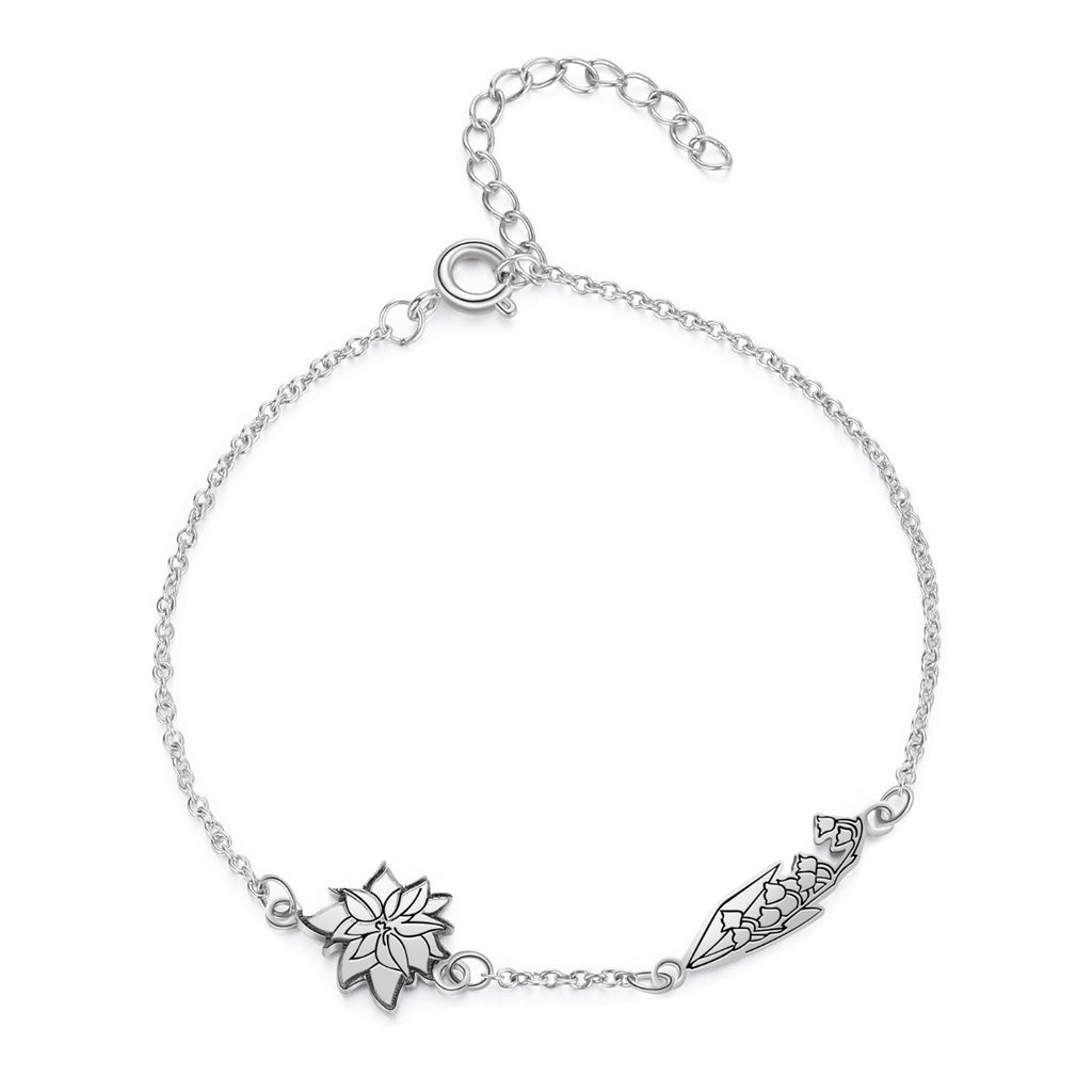 Custom Birthflower Bracelet