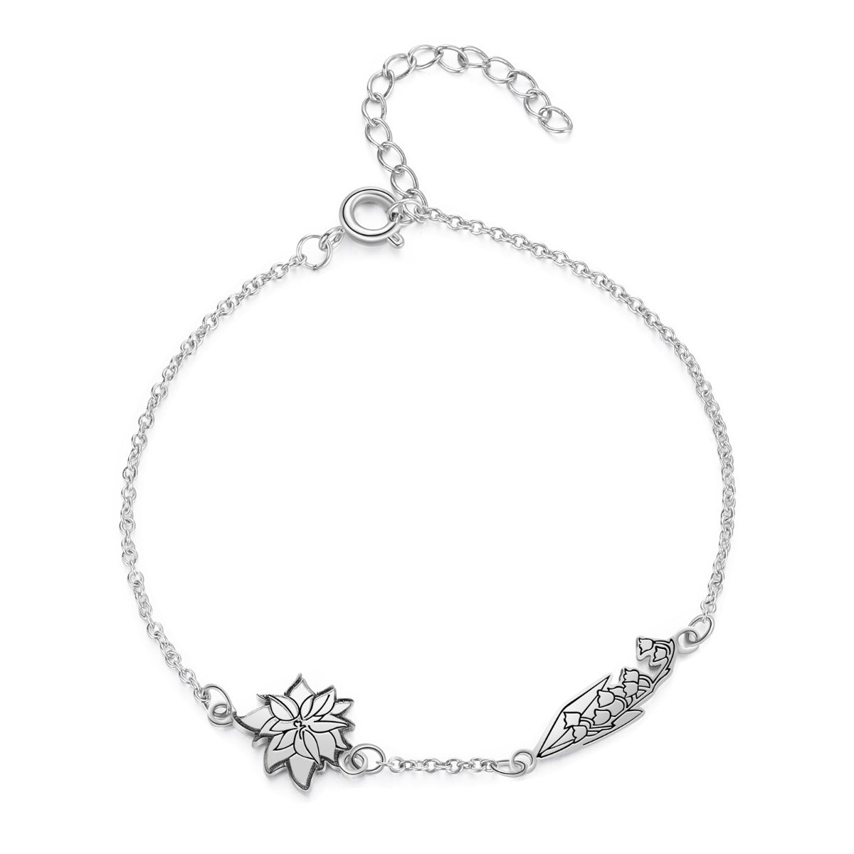 Custom Birthflower Bracelet