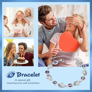 Personalized Evil Eye Bracelet