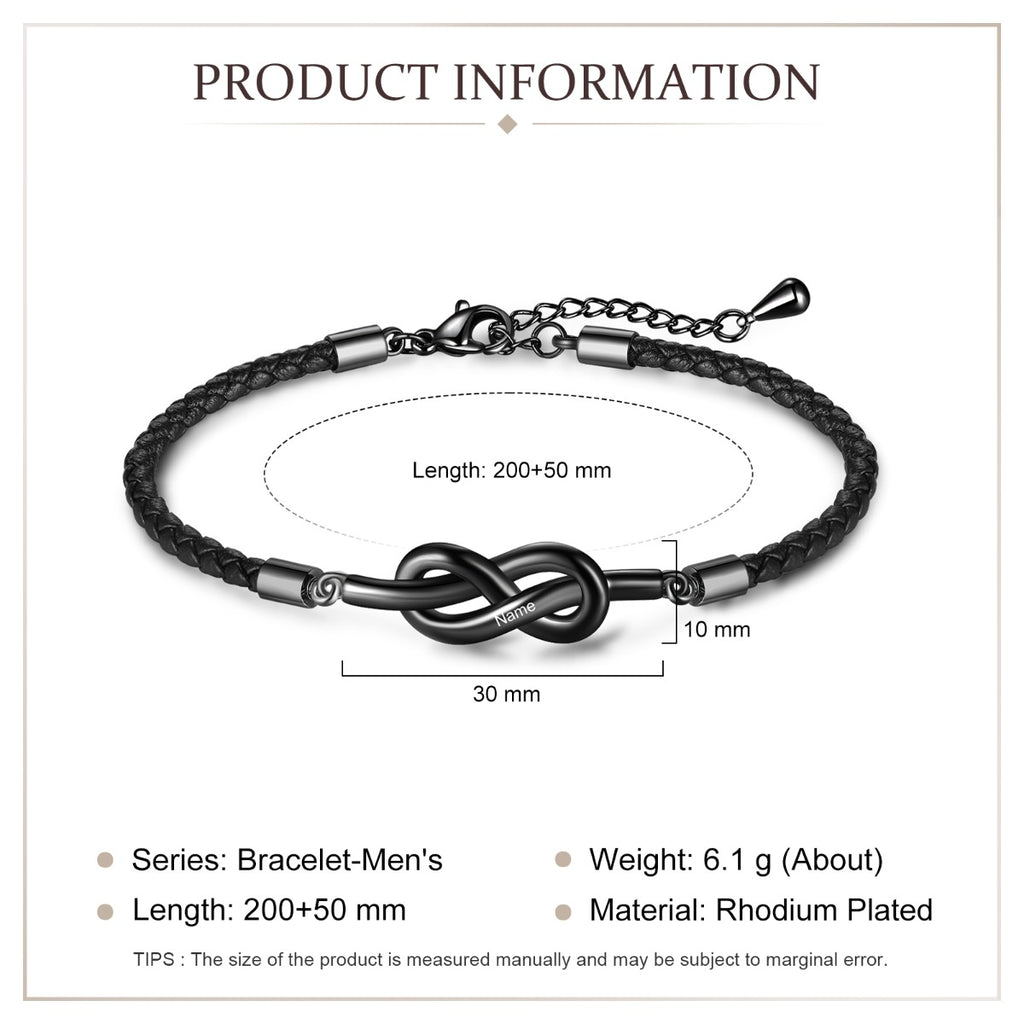 Personalized Couple Bracelet