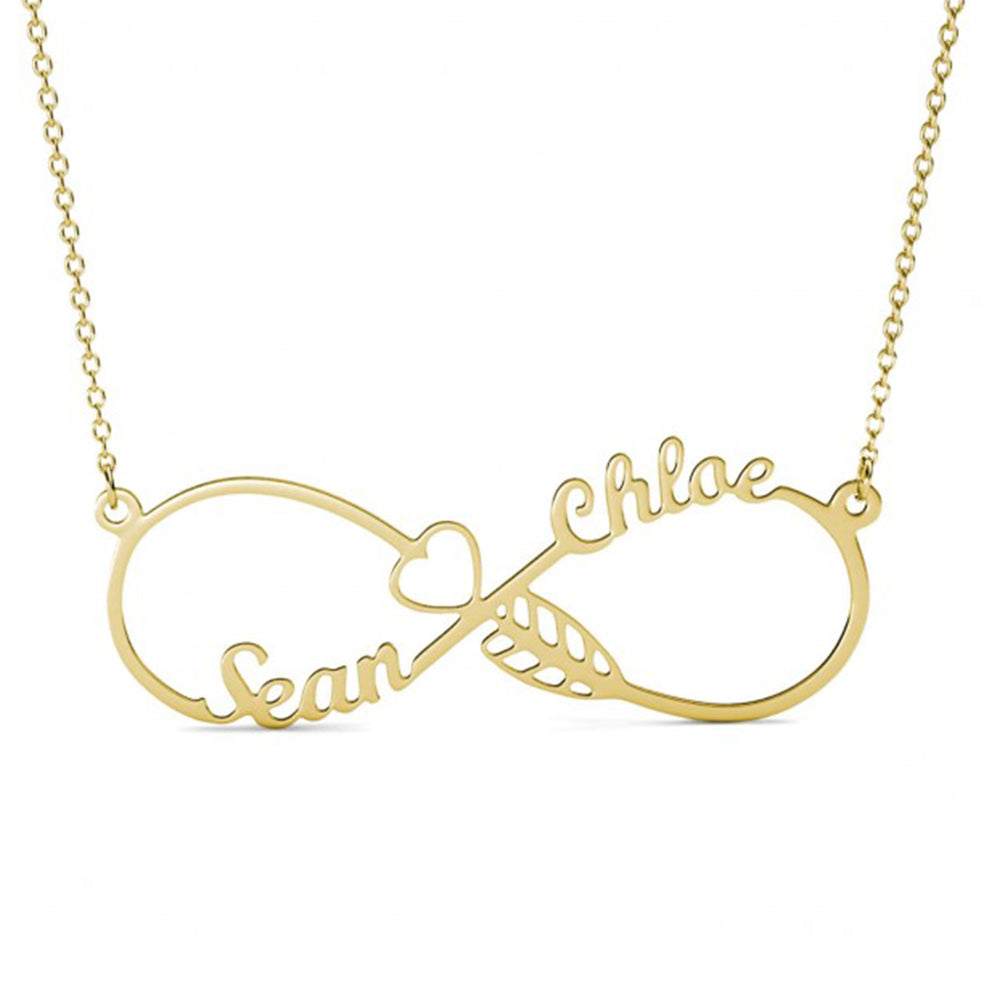 Custom Infinity Name Necklace