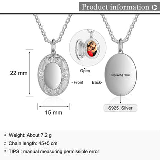 Custom Photo Necklace