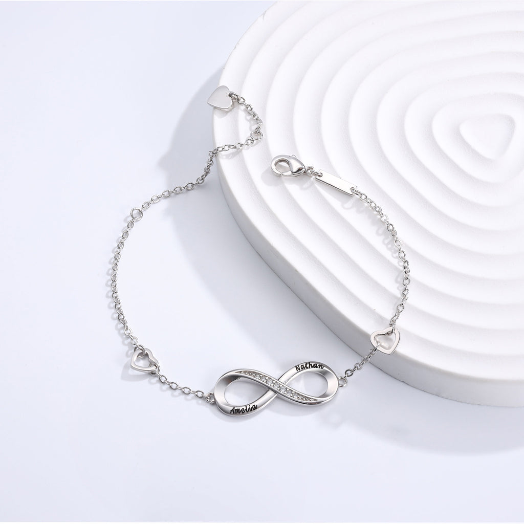 Custom Infinity Bracelet