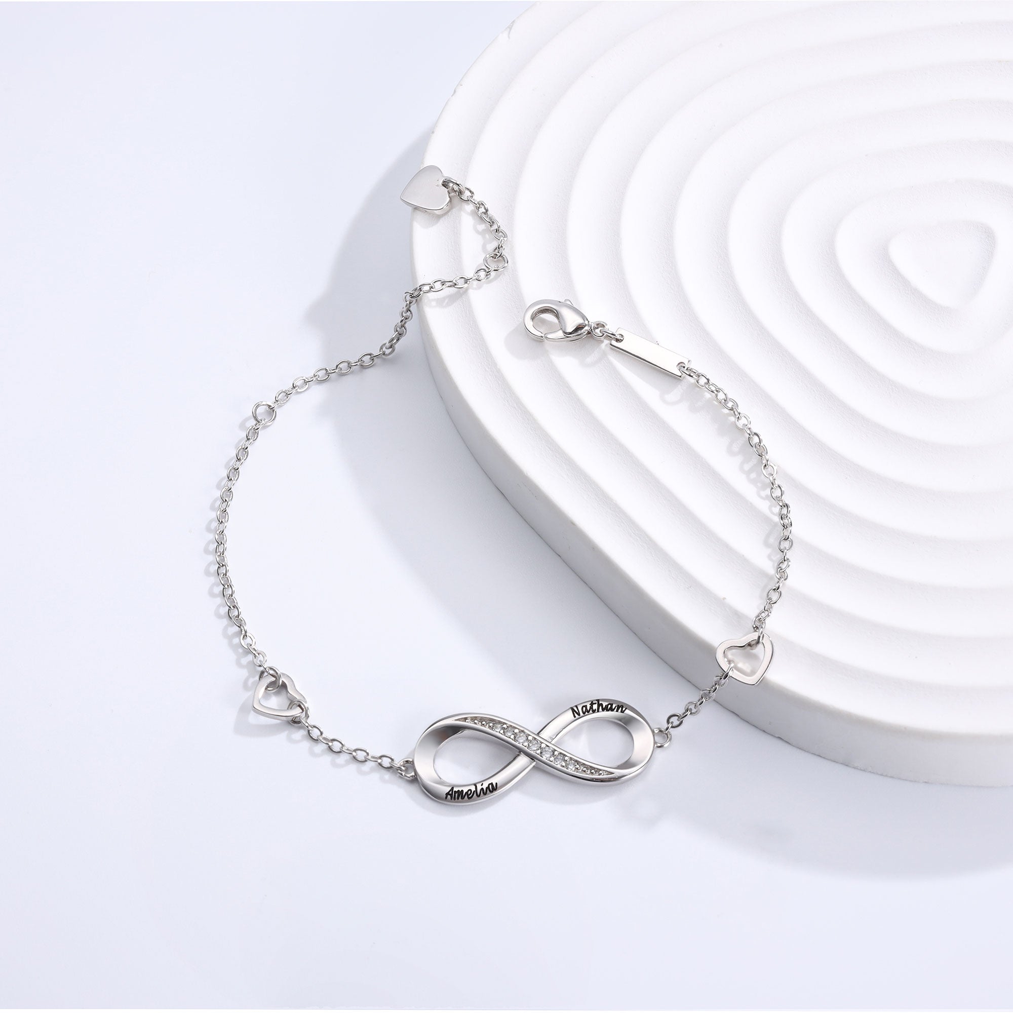 Custom Infinity Bracelet