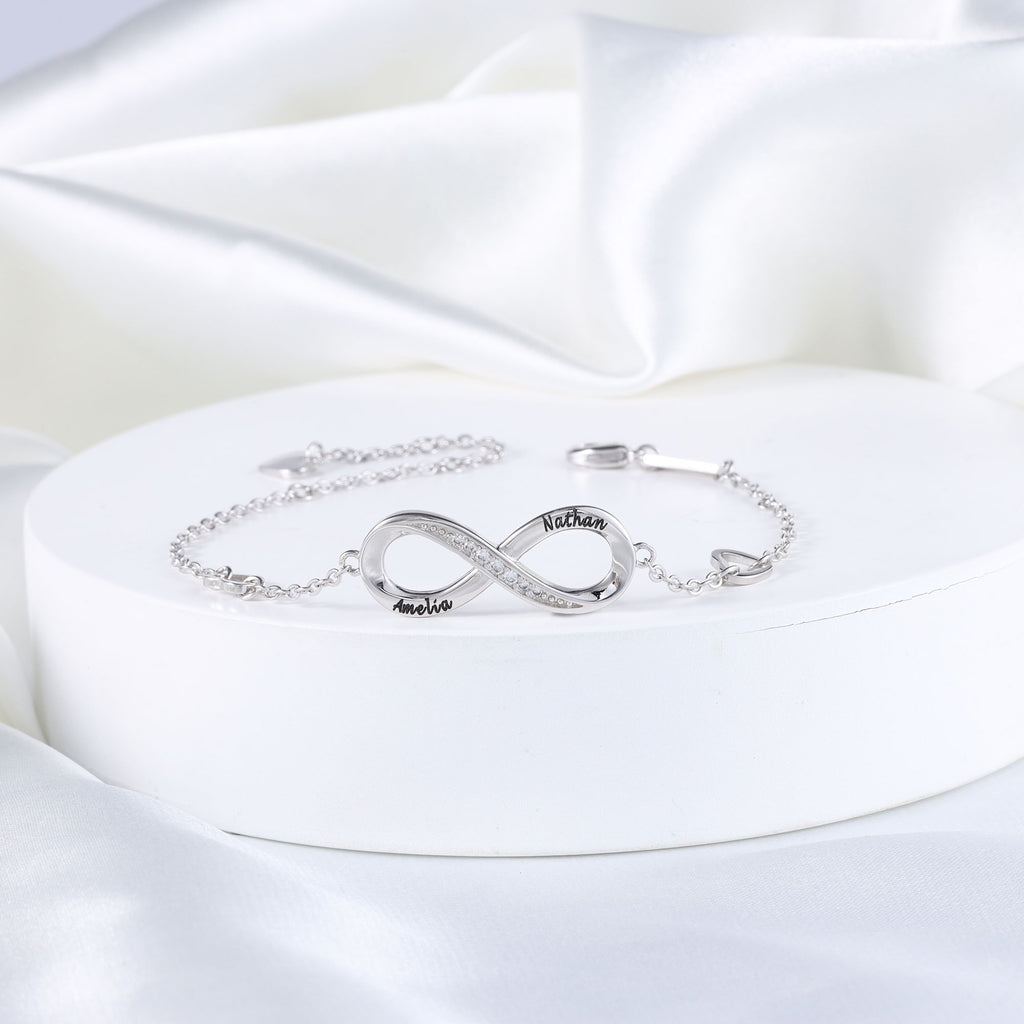 Custom Infinity Bracelet