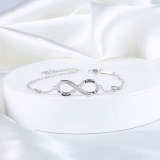Custom Infinity Bracelet