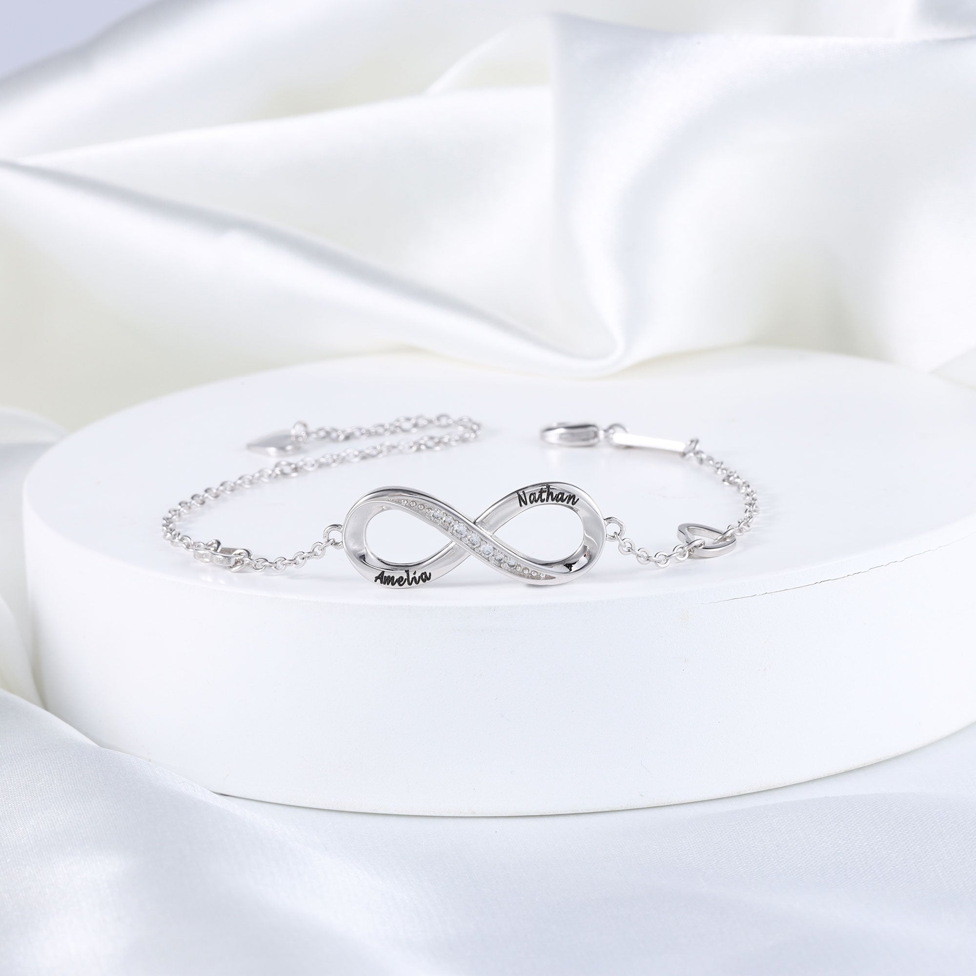 Custom Infinity Bracelet