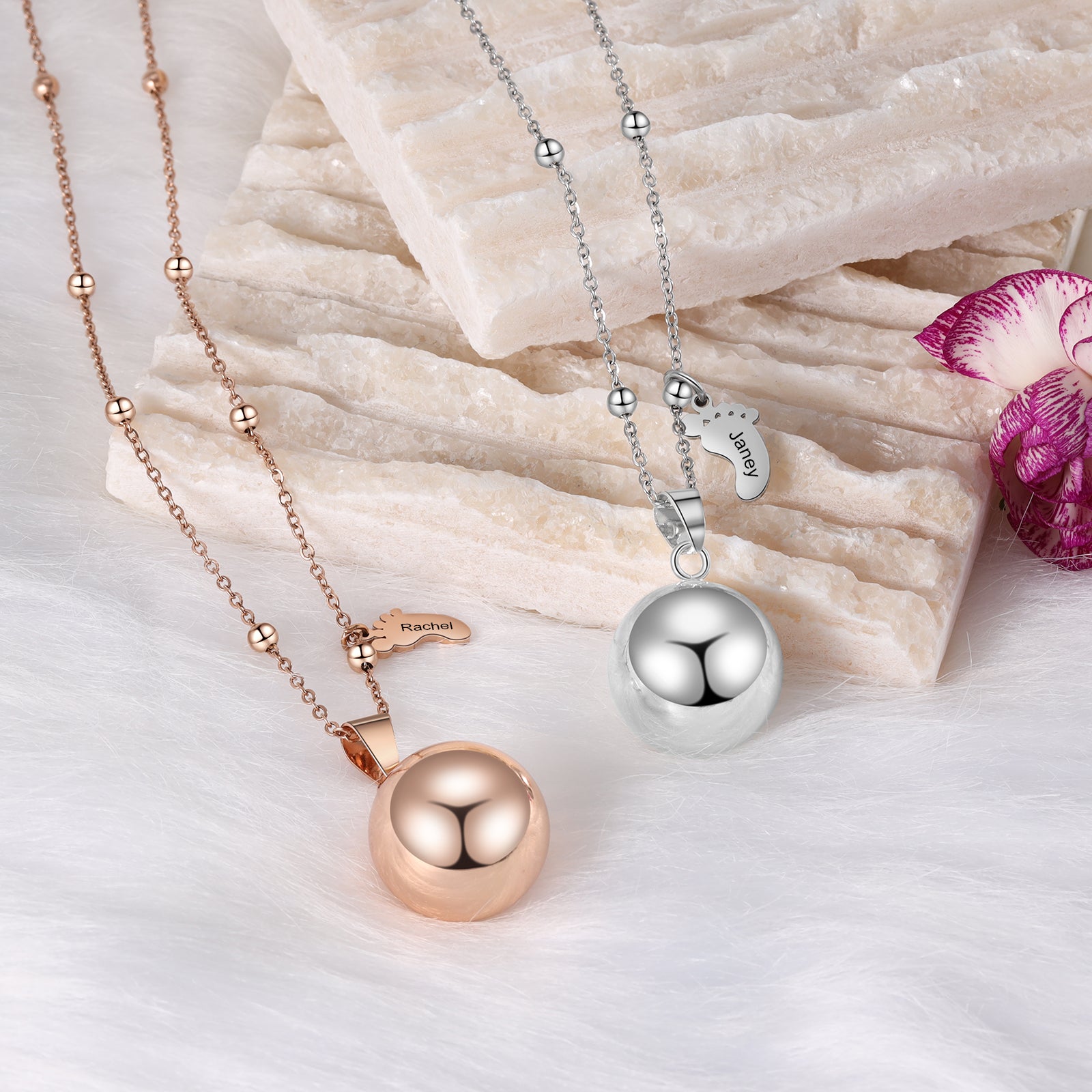 Prenatal Education Bell Necklace
