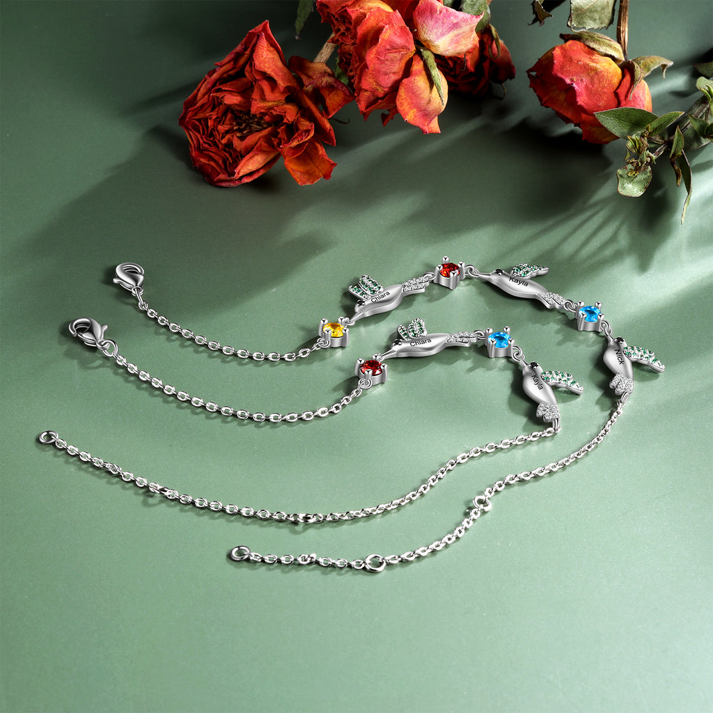 Custom Bird Bracelet