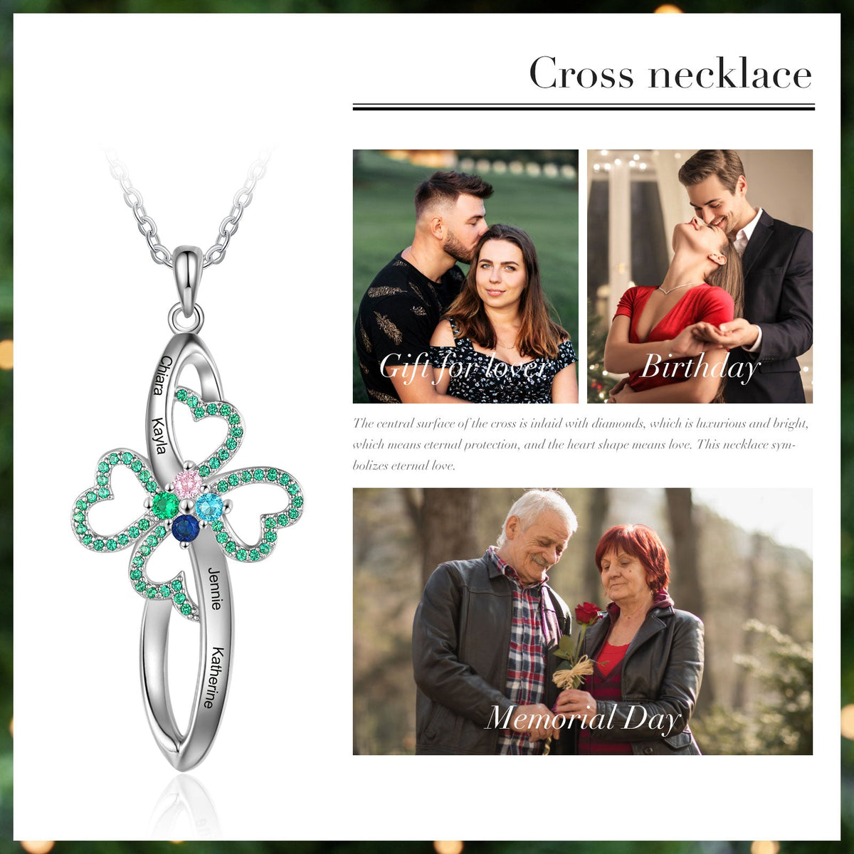Custom Cross Necklace