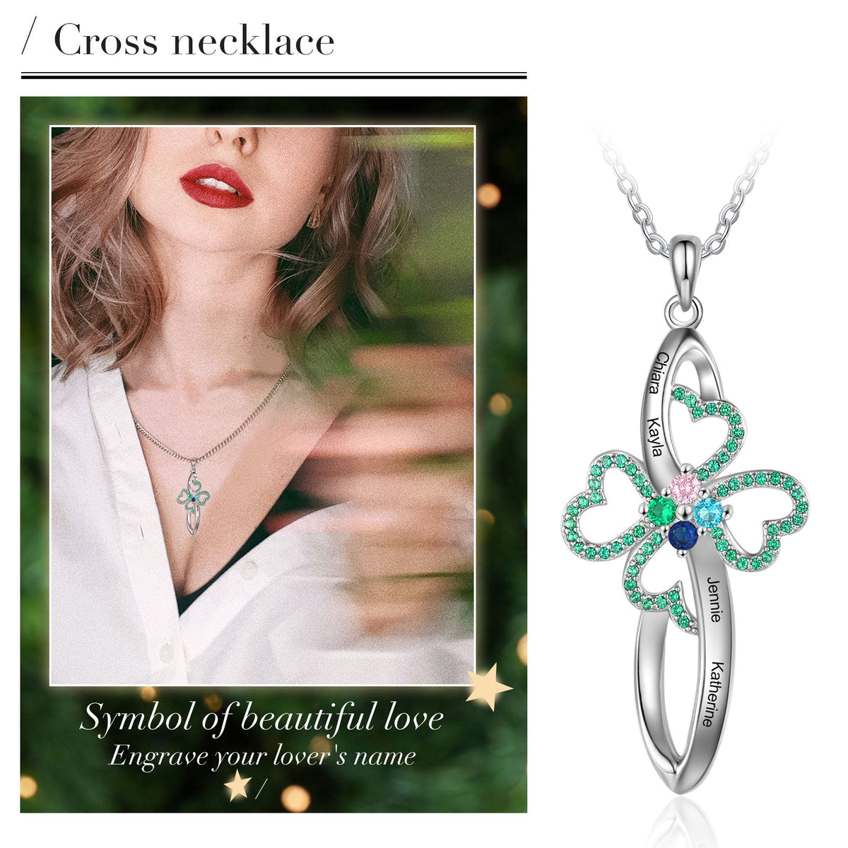 Custom Cross Necklace