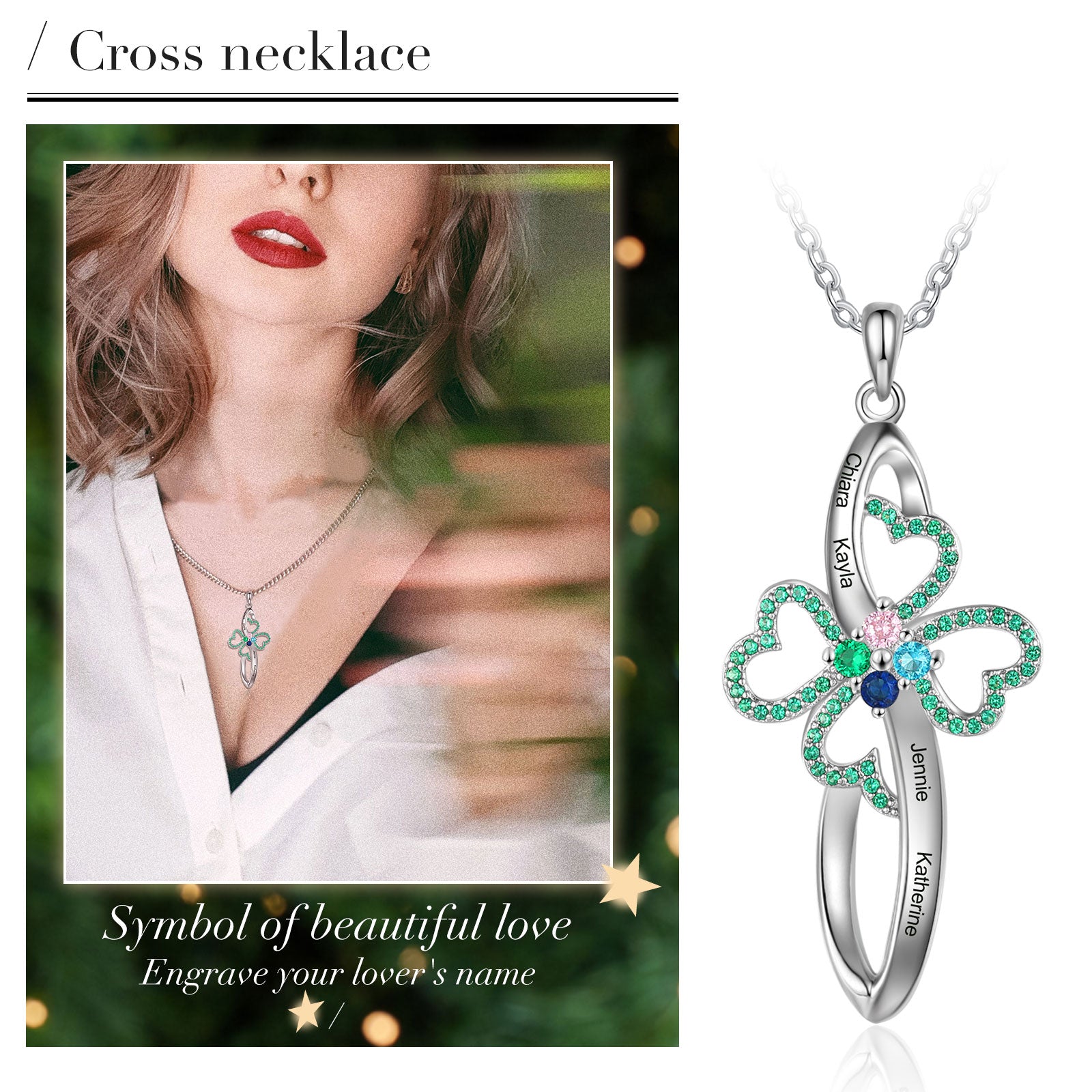 Custom Cross Necklace