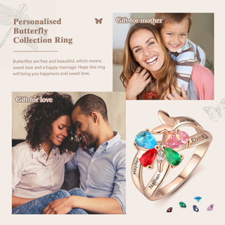 Custom Butterfly Ring