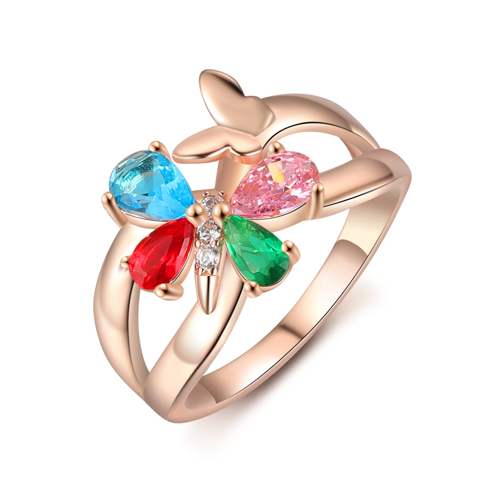 Custom Butterfly Ring