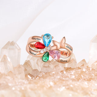 Custom Butterfly Ring