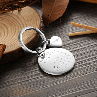 Best Personalized Photo Stainless steel Keychain set