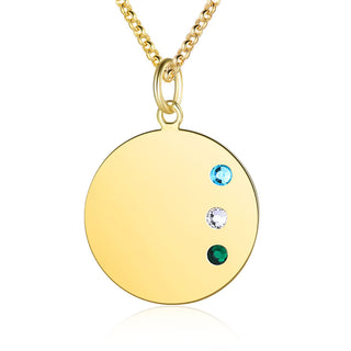 Custom Birthstone Necklace