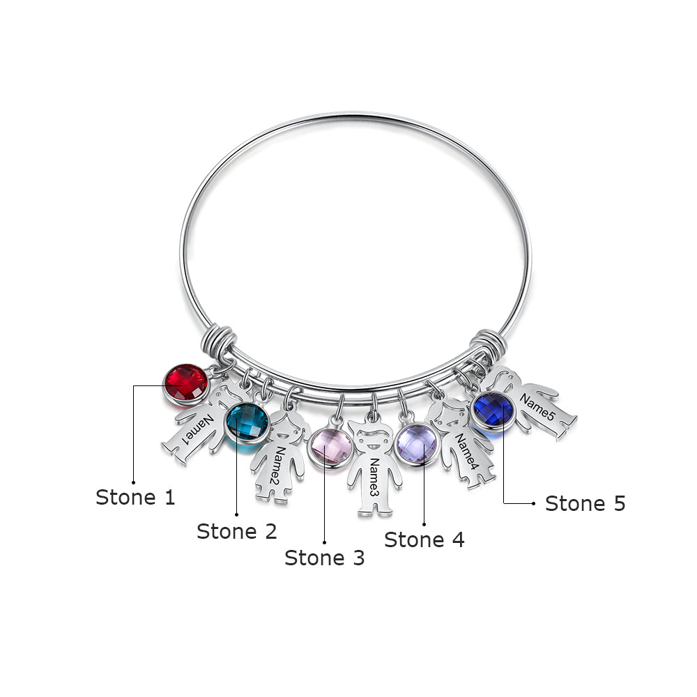 Custom Baby Bnagle Bracelet