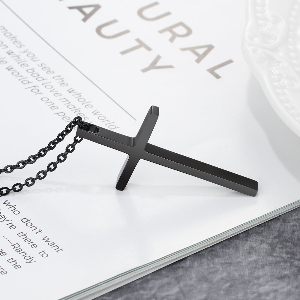 Stainless Steel Cross Necklace